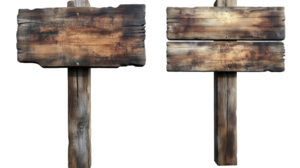 Vintage Wooden Signboards