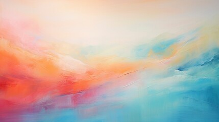 A photo of a vibrant and energetic abstract expressive