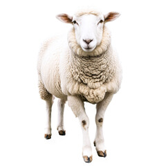Fototapeta premium sheep isolated on transparent background