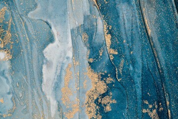 Original artwork photo of marble ink abstract art. High resolution photograph from exemplary original painting. Abstract painting was painted on HQ paper texture to create smooth marbling pattern.