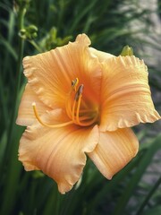 Fototapeta premium orange lily flower