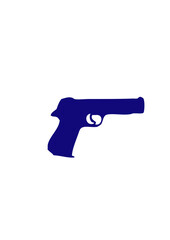 pistolet arme a feu flingue revolver dessin