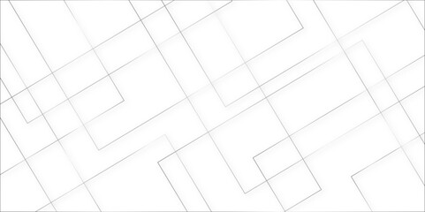 Abstract modern style of diagonal square geometric transparent line pattern vector. stylish monochrome of square and triangle vector. geometric square tile design illustration.