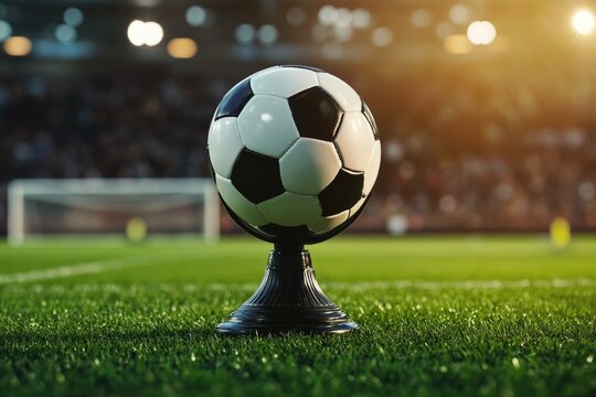 Dynamic Football Competition Social Media Post Template for Tournament Promotions