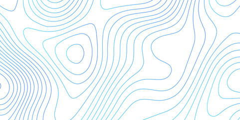 Topographic map background with geographic grid for hiking and mountain sport. modern design with white background and colorful wave line. topographic contour lines vector map seamless pattern vector.