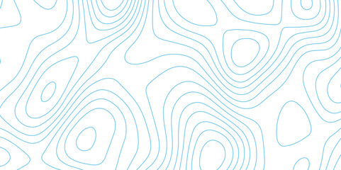 Topographic map background with geographic grid for hiking and mountain sport. modern design with white background and colorful wave line. topographic contour lines vector map seamless pattern vector.