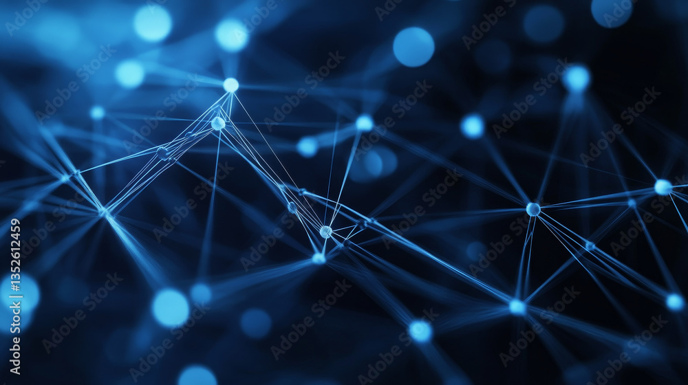 Poster abstract concepts of cybersecurity technology and digital data protection. protect internet network 