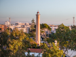 Faro de Canet d'en Berenguer en Valencia, Comunidad Valenciana
