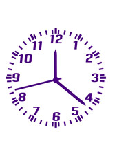 horloge pendule temps heures minutes dessin