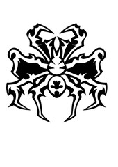 Araignée tribal tattoo dessin