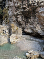  Grotto: Rock Formations and Pool 
