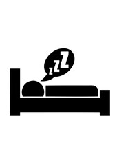 icone dormir sommeil logo symbole