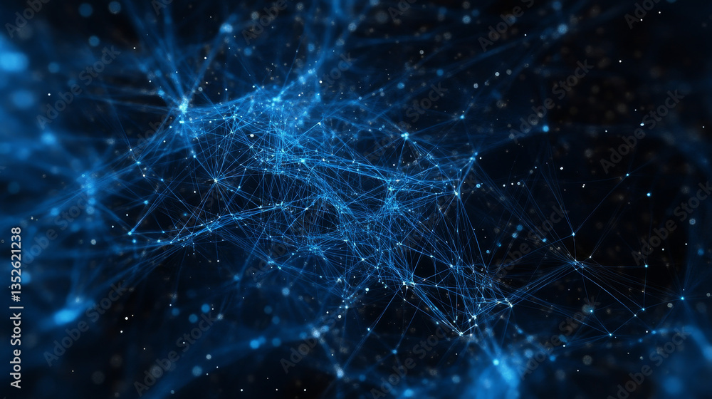 Poster abstract concepts of cybersecurity technology and digital data protection. protect internet network 