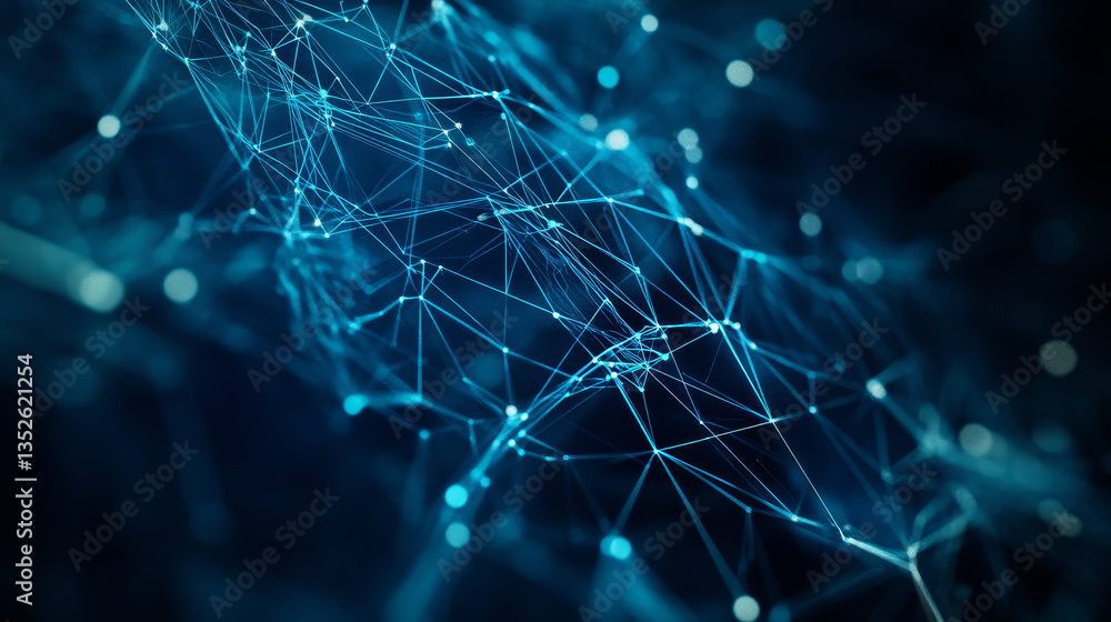 Poster abstract concepts of cybersecurity technology and digital data protection. protect internet network 