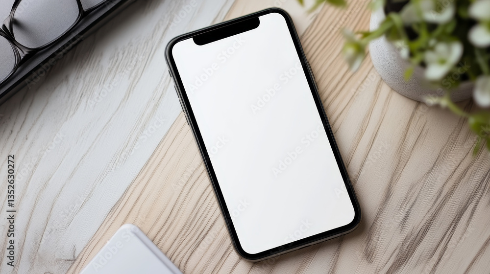 Poster smartphone, blank internet browser window with various search bar templates. web site engine with se