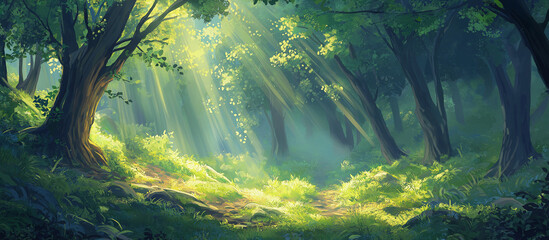 A colorful array of  fruits vegetables and grains arranged in an intricate pattern on the right side of the frame with various dried superfoods