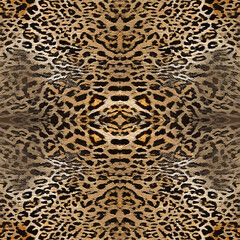 Seamless patterned texture of animal skin, animal print.