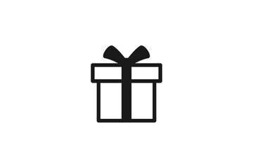 gift icon minimal vector design