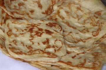 Moroccan Msemmen or Msemen, Traditional homemade flatbread