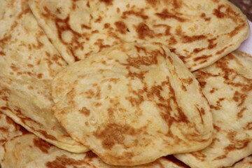 Moroccan Msemmen or Msemen, Traditional homemade flatbread