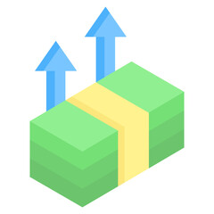 Obraz premium Inflation Icon