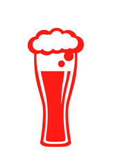 biere verre chope dessin