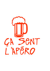 ca sent apero biere alcool humour citation