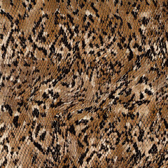 Seamless patterned texture of animal skin, animal print.