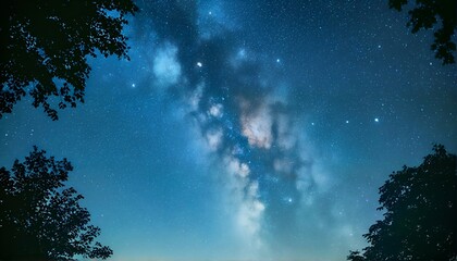 Naklejka premium the night sky over tennessee.