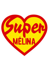 melina super coeur love logo