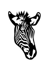 zebre animal sauvage dessin