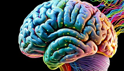 Fototapeta premium neural network of the brain.