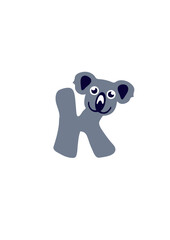 koala lettre k animaux