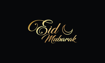 eid mubarak ,calligraphic design vector
