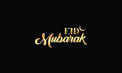 eid mubarak ,calligraphic design vector