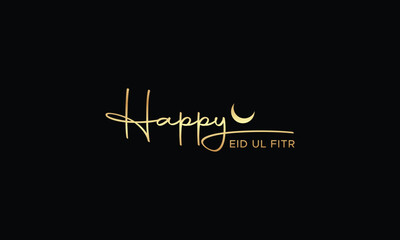 eid mubarak ,calligraphic design vector