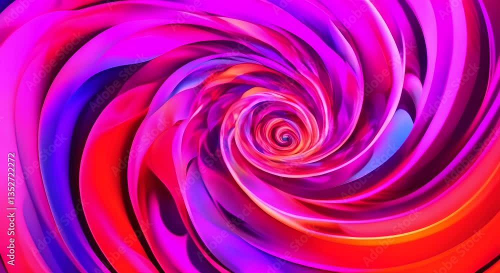Poster abstract vortex of vibrant colors swirling hues dynamic energy mesmerizing spiral colorful pattern i