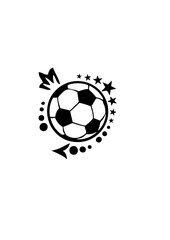 Obraz premium ballon football etoile