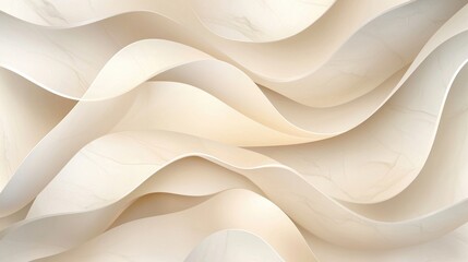 Obraz premium Abstract wavy, flowing, light beige background