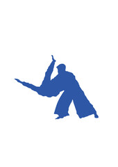 aikido silhouette sport
