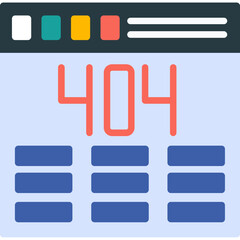 Obraz premium 404 Error Icon