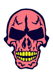 Tete de mort squelette crane 