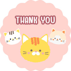  Diy cut sticker for thanking customers
