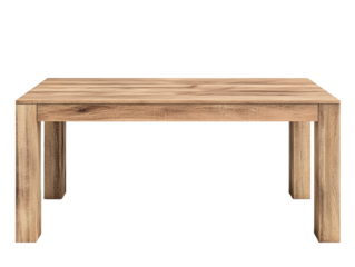 Clean wooden desk with minimalist design, featuring a drawer. Ideal for home office setup or study area. Modern and functional furniture piece.