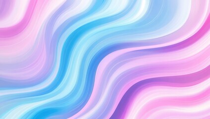 Fototapeta premium Pastel Wave Abstract Background.