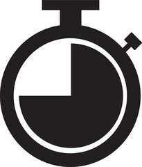 Stopwatch Icon - Timer, Countdown, Chronometer, Time Measurement