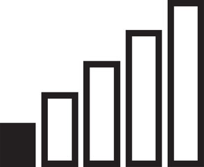 Signal Strength Icon - WiFi, Mobile Network, Connectivity Bar
