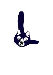 loup lettre l dessin