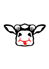 vache dessin animaux rigolo