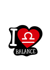 i love balance  signe astrologique